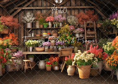 Grandma's Gardening Shed - With Sweep Option