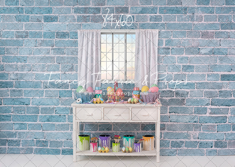 Peters Paint Room Window