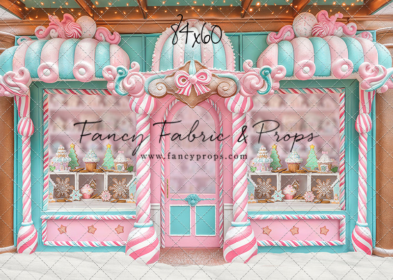 Pastel Gingerbread Store - With Sweep Option