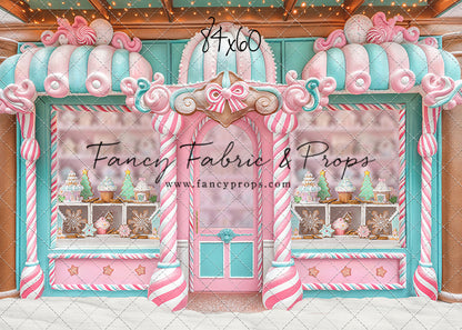 Pastel Gingerbread Store - With Sweep Option