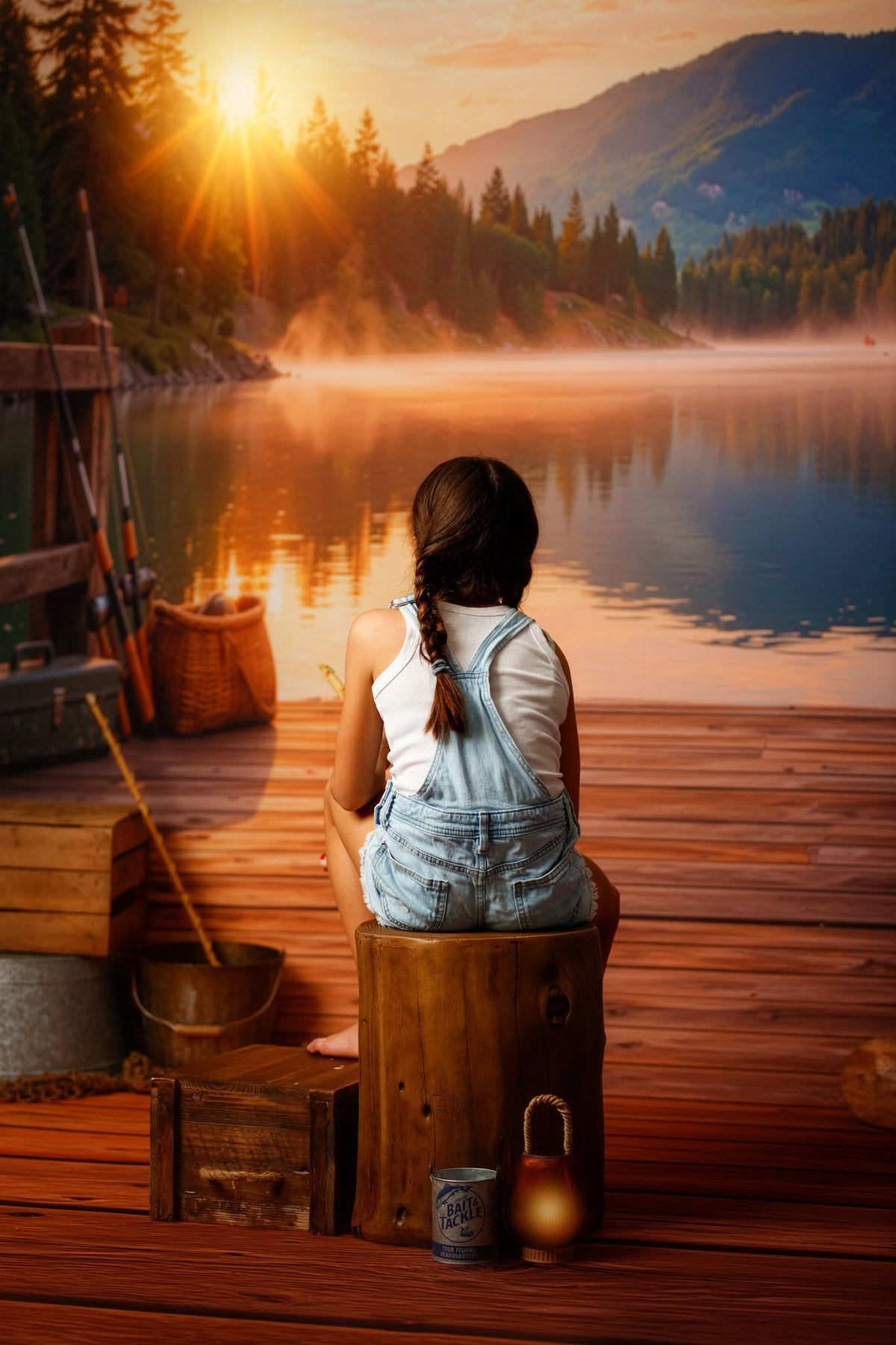 Serene Fishing Spot - With Sweep Option