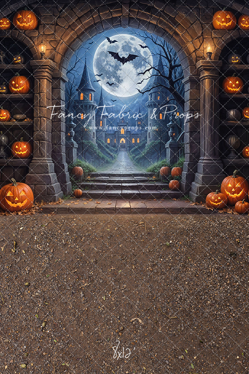 Gothic Halloween Gateway - Dirt Floor - With Sweep Option