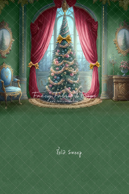 Christmas Wishes - All Green - with Sweep Option