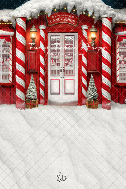 Santa Claus Lane Candy Shop - With Sweep Option