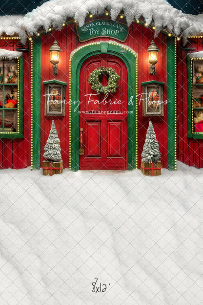 Santa Claus Lane Toy Shop - with Sweep Option