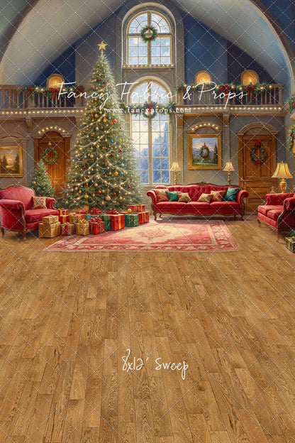 Elegant Christmas Chateau - with Sweep Option