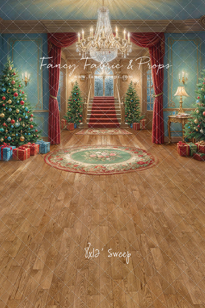 Elegant Holiday Hallway - With Sweep Option