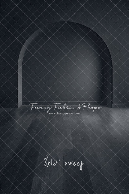 Modern Midnight Alcove - Wood Floor - With Sweep Option