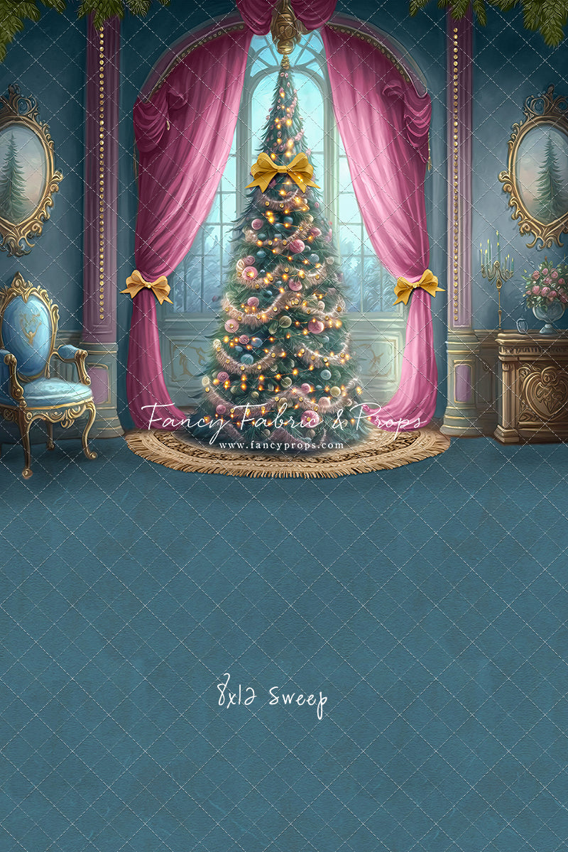 Christmas Wishes - All Blue - with Sweep Option