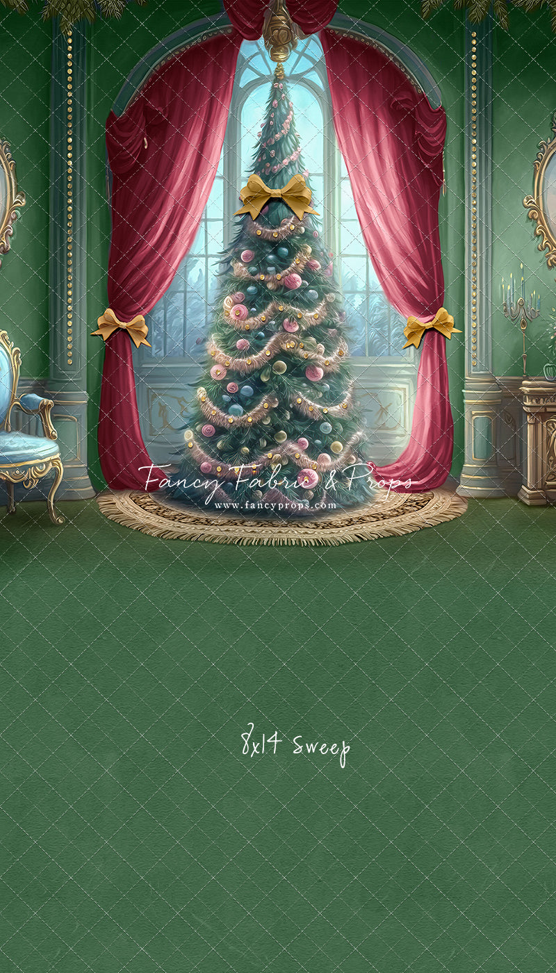 Christmas Wishes - All Green - with Sweep Option