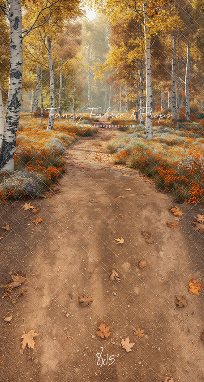 Beautiful Autumn Stroll - With Sweep Option