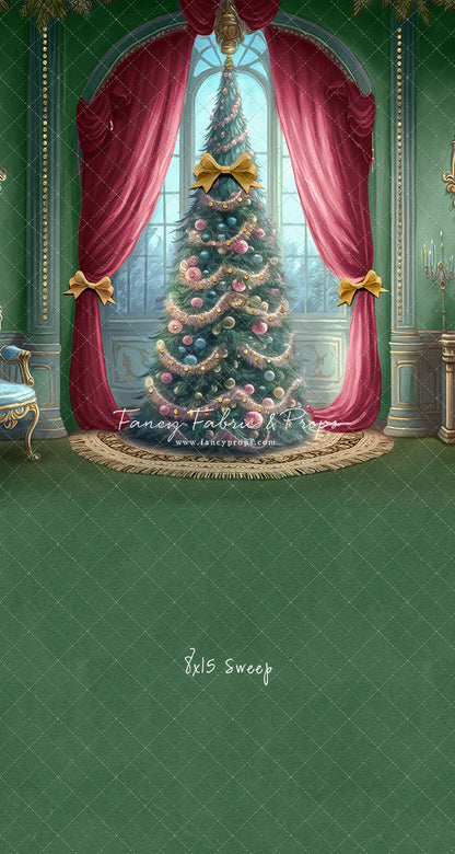 Christmas Wishes - All Green - with Sweep Option