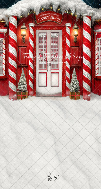 Santa Claus Lane Candy Shop - With Sweep Option