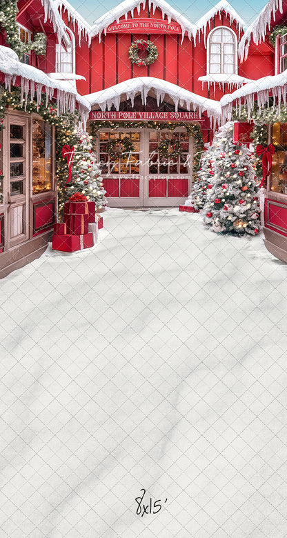 North Pole Village Square - With Sweep Option