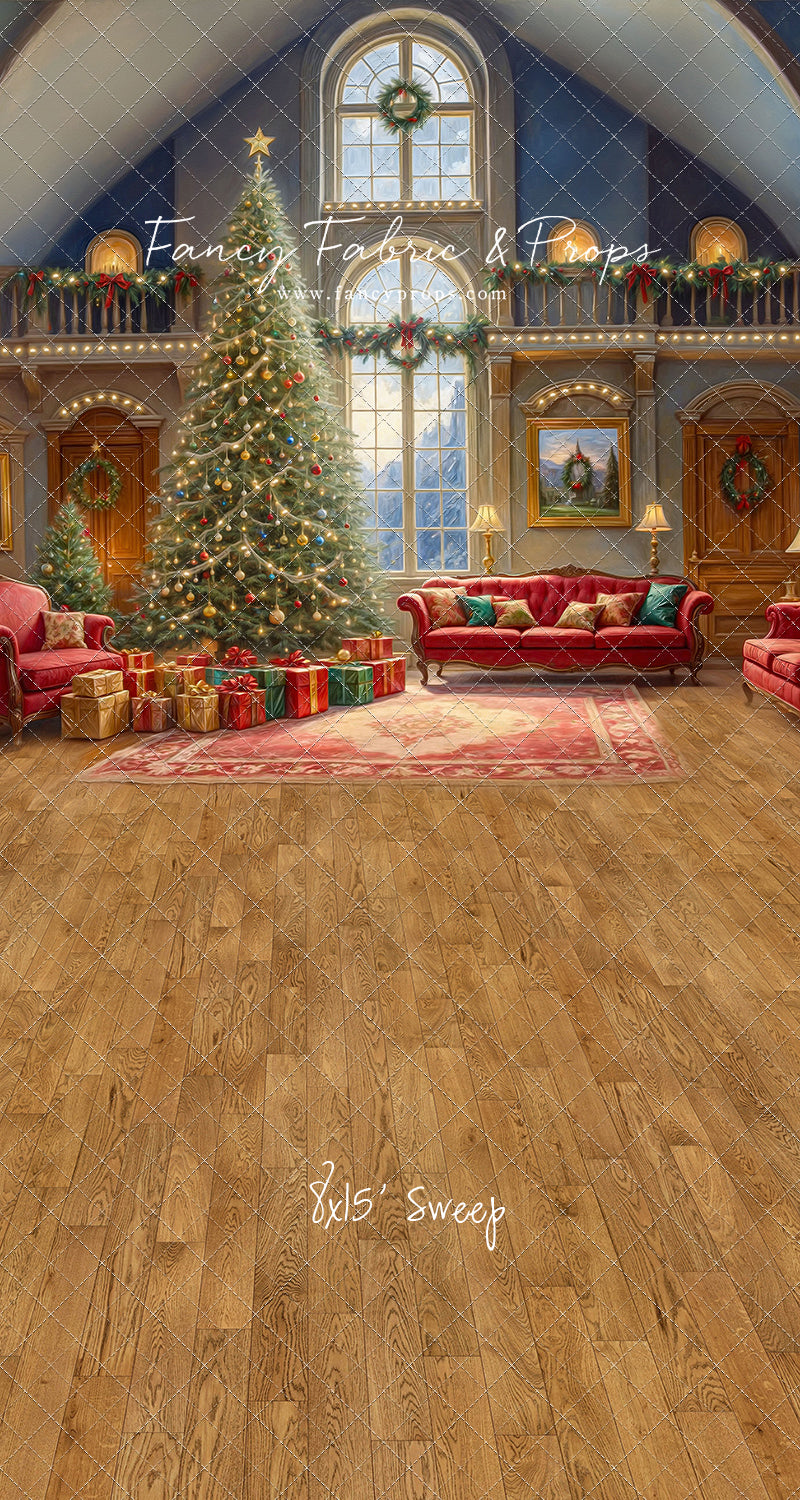 Elegant Christmas Chateau - with Sweep Option