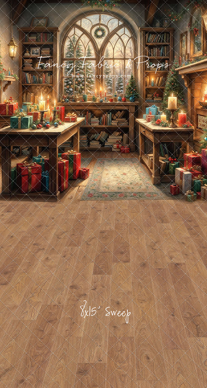 Winter Cabin Wrapping Room - with Sweep Option