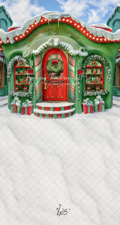 Who-Town Toy Shop - With Sweep Option