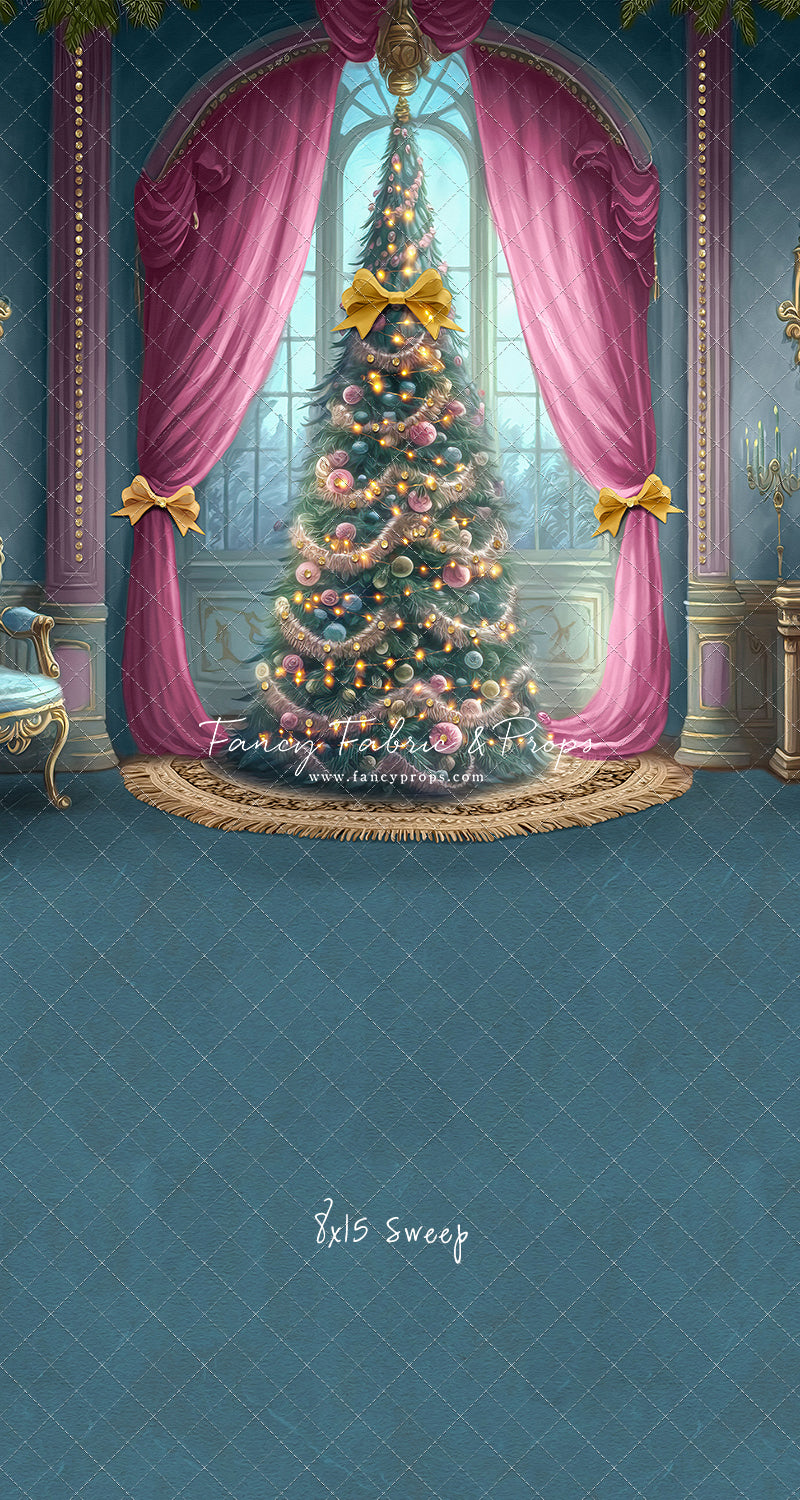 Christmas Wishes - All Blue - with Sweep Option