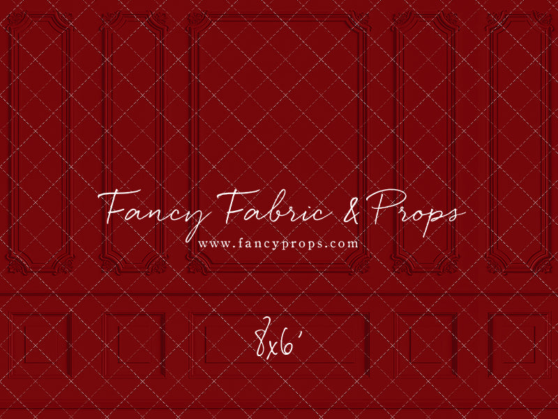 Classy Red Christmas Wall