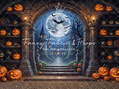 Gothic Halloween Gateway - Dirt Floor - With Sweep Option