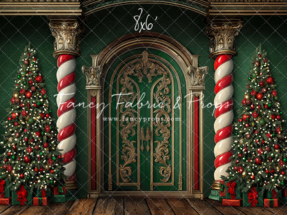 Saint Nick's Christmas Door