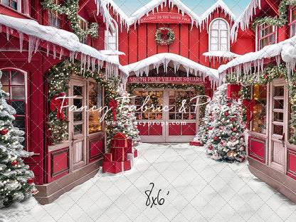 North Pole Village Square - With Sweep Option