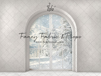 Winter Arch Window