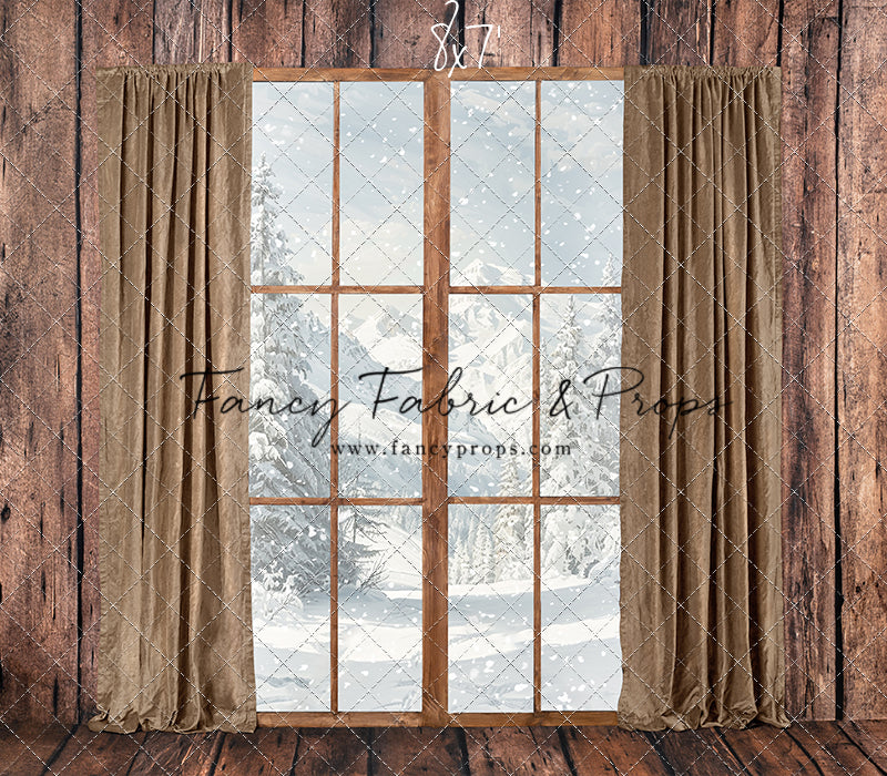 Rustic Country Lodge Mantle - Room