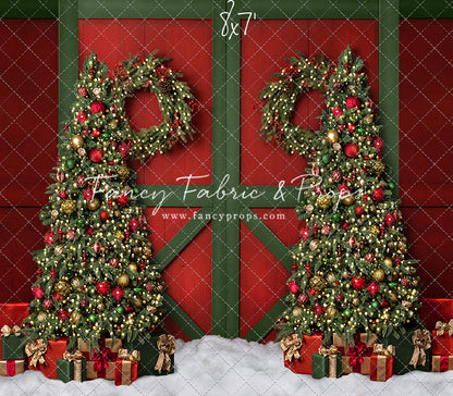 Jolly Reindeer Barn - With Reindeer - Room