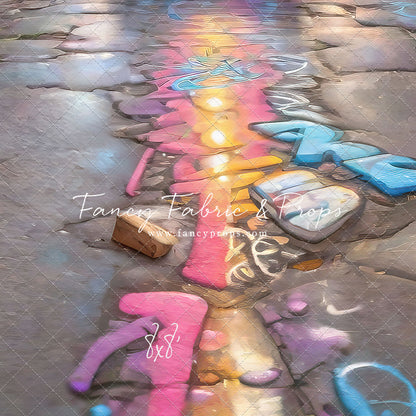 Artistic Alley Concrete Mat Floor