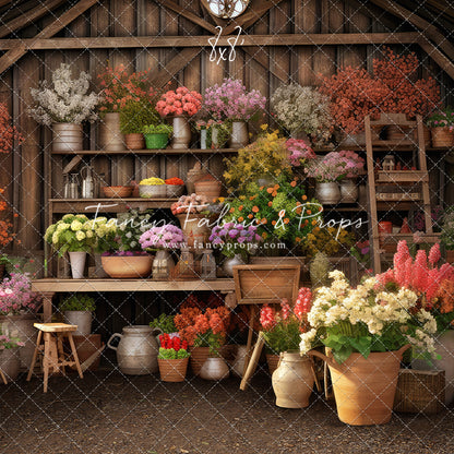 Grandma's Gardening Shed - With Sweep Option