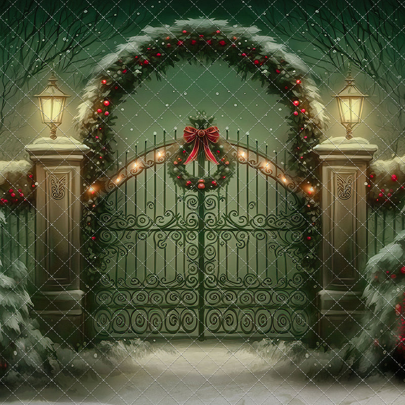 Emerald Holiday Gate - with Sweep Option