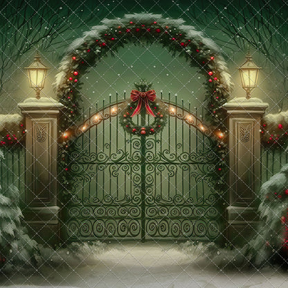 Emerald Holiday Gate - with Sweep Option