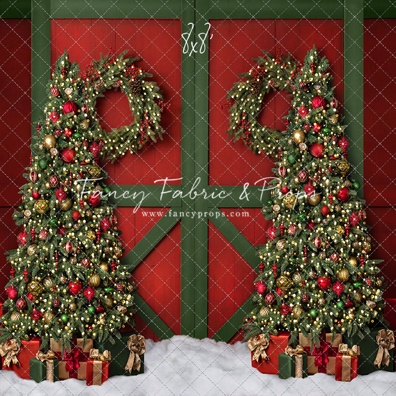 Jolly Reindeer Barn - With Reindeer - 2pc Room