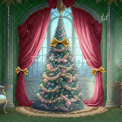 Christmas Wishes - All Green - with Sweep Option