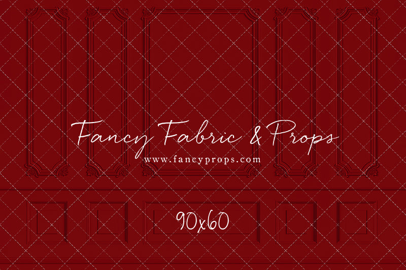 Classy Red Christmas Wall