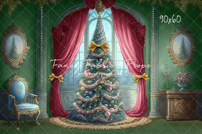 Christmas Wishes - All Green - with Sweep Option
