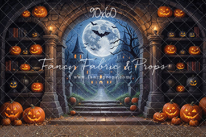 Gothic Halloween Gateway - Dirt Floor - With Sweep Option