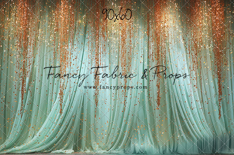 Mint Curtain - With Sweep Option