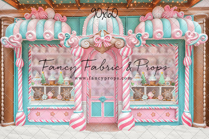 Pastel Gingerbread Store - With Sweep Option