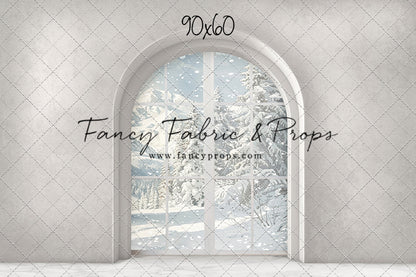 Winter Arch Window