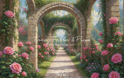 Arcadian Rose Gate - With Sweep Option