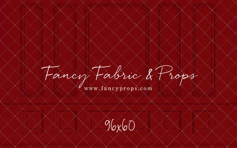 Classy Red Christmas Wall