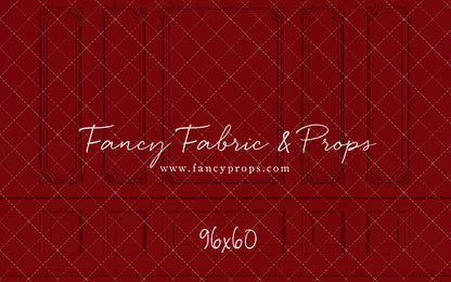 Classy Red Christmas Wall