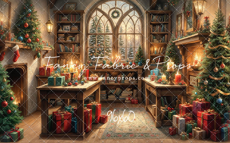 Winter Cabin Wrapping Room - with Sweep Option