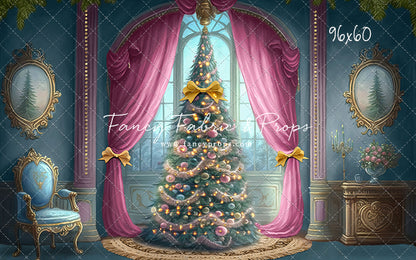 Christmas Wishes - All Blue - with Sweep Option