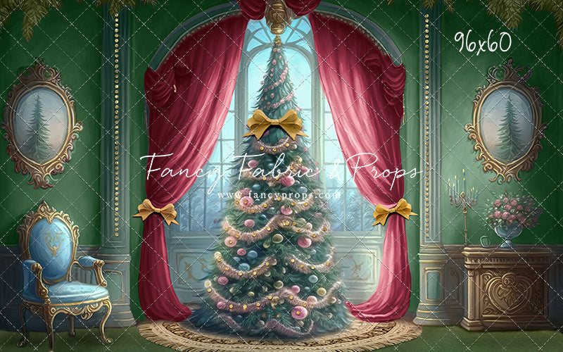 Christmas Wishes - All Green - with Sweep Option