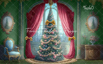 Christmas Wishes - All Green - with Sweep Option