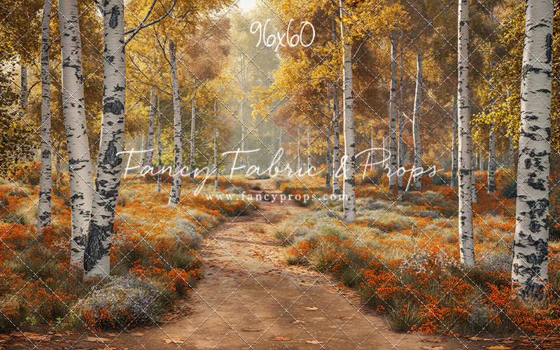 Beautiful Autumn Stroll - With Sweep Option