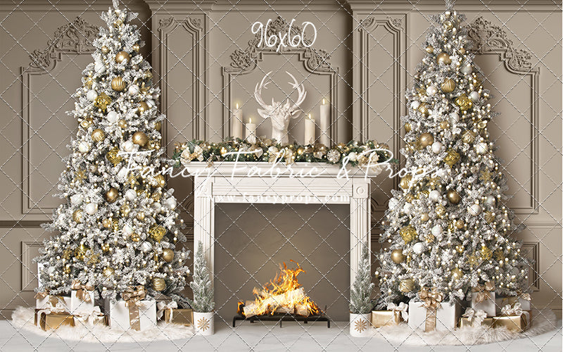 Frosted Fireside Glow